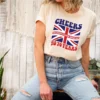 Cheers to 70 Years Union Jack Queen Shirt