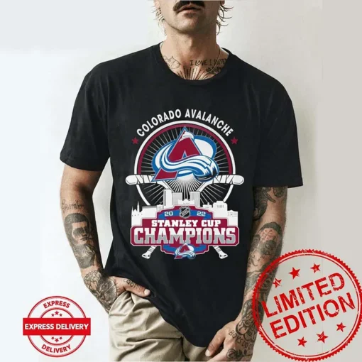 Colorado Avalanche 2022 NHL Stanley Cup Champions Shirt