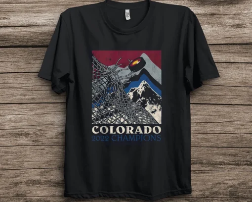 Colorado Avalanche Champions, 2022 Stanley Cup Champions Congrats AVS Shirt