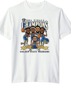 Golden State Warriors 2022 NBA Finals Champions Caricature Shirt