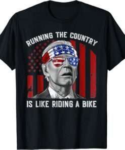 Joe Biden falling off his bicycle Biden Falls off Bike Shirt