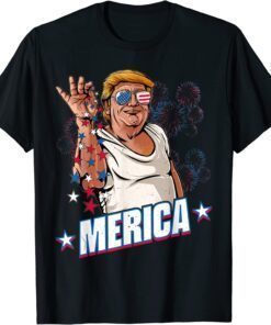 Merica Trump Salt Meme Bae Patriotic 4th of July Trump Shirt