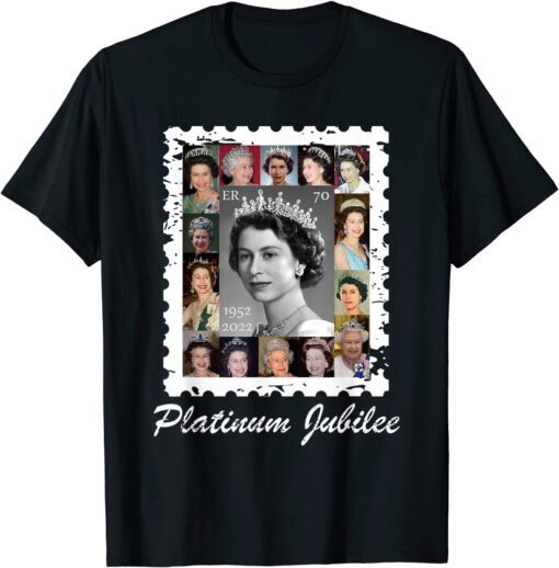 Queen Elizabeths Platinum Jubilee 70 years Celebration 2022 Shirt