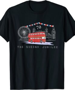 Queens Jubilee Platinum Jubilee London British 70th Shirt