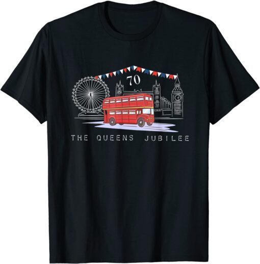 Queens Jubilee Platinum Jubilee London British 70th Shirt