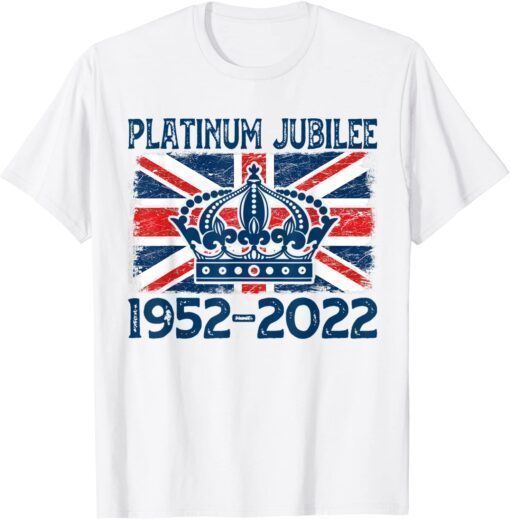 Queens Platinum Jubilee 2022 70th British Platinum Jubilee Shirt