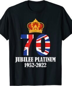 Queens Platinum Jubilee 2022 Queens 70th Jubilee Shirt