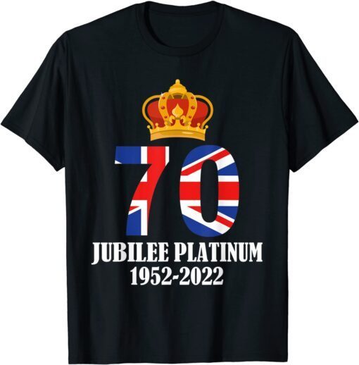 Queens Platinum Jubilee 2022 Queens 70th Jubilee Shirt