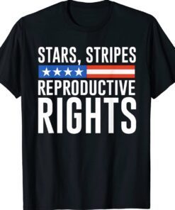 Stars Stripes Reproductive Rights Vintage T-Shirt
