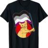 Asexual Flag Cat Genderfluid Sexuality Shirt