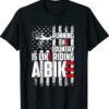 US Flag Running The Country Is Like Riding A Bike T-Shirt