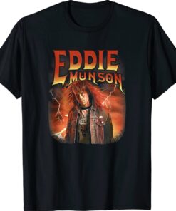Stranger Things 4 Eddie Munson Portrait Shirt
