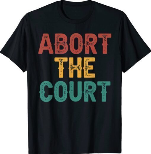 Vintage Abort The Court Shirt