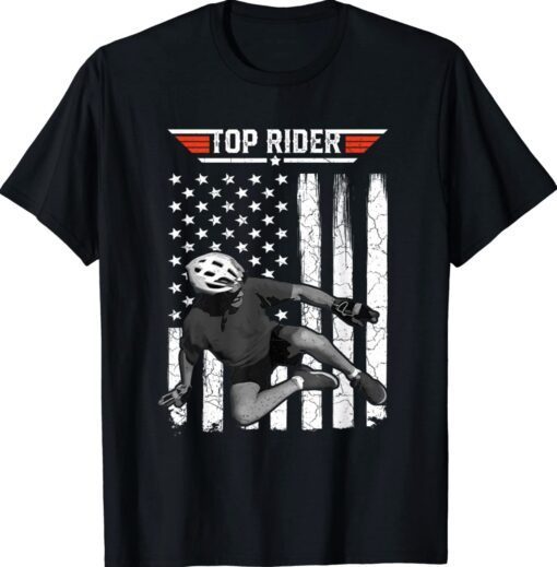 Biden Falling Off Bike Joe Biden Bike Memes 4Th Of July Shirt