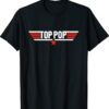 Top Pop Cool 80s 1980s Grandpa Dad Father's Day Shirt