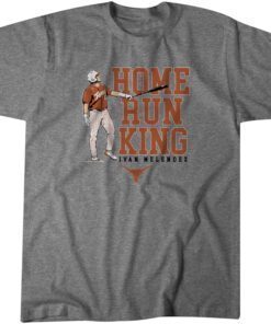 Texas Baseball: Ivan Melendez Home Run King Shirt