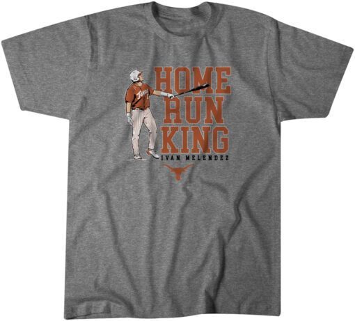 Texas Baseball: Ivan Melendez Home Run King Shirt