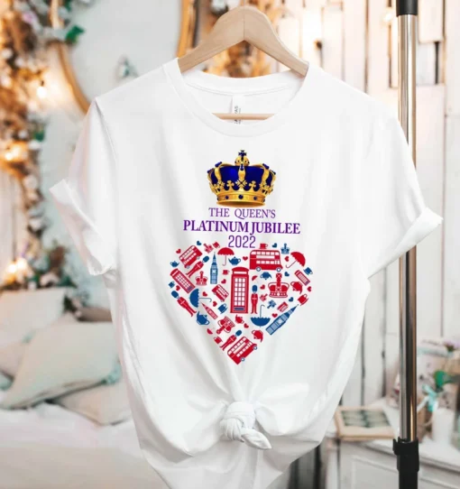 The Queen's Platinum Jubilee Queen Elizabeth's Platinum Jubilee Shirt