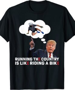 Trump Has Responded To The Biden Bike Running Joe Biden Shirt