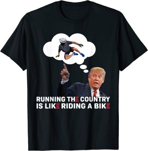 Trump Has Responded To The Biden Bike Running Joe Biden Shirt