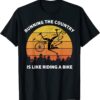 Vintage Joe Biden Running The Country Is Like Riding A Bike Shirt