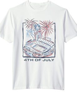 West Virginia Stadium 4th Of July Shirt