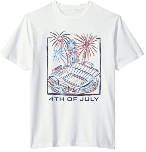 West Virginia Stadium 4th Of July Shirt