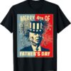 Biden Merry 4th Of Father's Day Funny 4th of July Gift T-Shirt