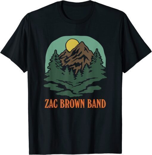Zac Brown Band Mountain Logo T-Shirt