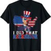 T-Shirt Retro Recession I Did That Biden Recession Funny Anti Biden