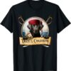 Dogs of the Caribbean - Cute Black Labrador Pirate T-Shirt