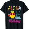 Aloha It's My 10th Birthday Hawaiian 10 Years Toddler Luau Unisex T-Shirt
