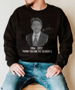 RIP Shinzo Abe, Shinzo Abe 1954-2022, Japan ex-PM injured, Thank You For The Memories Shinzo Abe Shirt