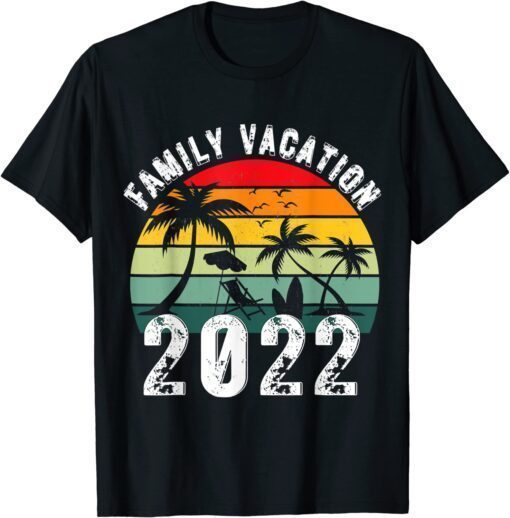 Classic Matching 2022 Family Vacation Making Memories Together T-Shirt