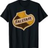 Vintage Falstaffs Beer American Brewery Distressed Tee T-Shirt