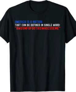 America Is A Nation That Can Be Defined In Single Word Biden Vintage T-Shirt