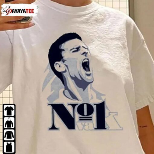 Novak Djokovic, Tennis Wimbledon Champions Gift Shirt ShirtsMango Office