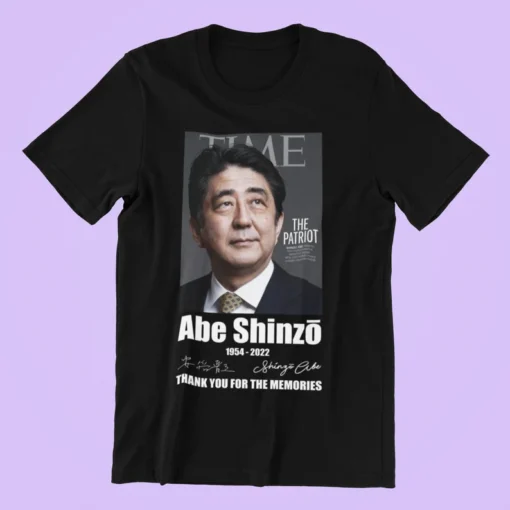 RIP Shinzo Abe 1954-2022, Thank You for The Memories Shinzo Abe. Shinzo Abe Shirt, Japan's Former Prime Minister Shirt