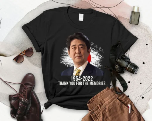 Rip Shinzo Abe, Thank You For The Memories Shinzo Abe 1954-2022 Shirts
