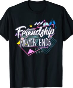 Bestie BFF For 2 Matching Friendship Never Ends T-Shirt