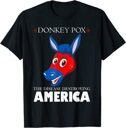 Anti Biden donkeypox is destroying america inflaltion Shirt