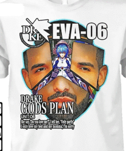 Drake Eva 06 Drake Gods Plan T-Shirt