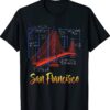 BRIDGE DESIGN DRAWING SAN FRANCISCO GOLDEN GATE Shirt