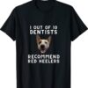 1 out of 10 dentists recommend red heelers Shirt