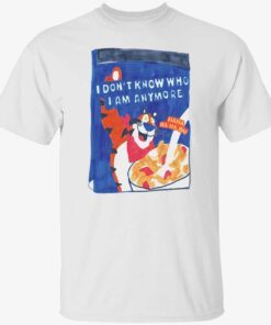 Tiger i don’t know who i am anymore t-shirt