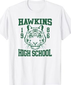 Stranger Things 4 Hawkins High School Green Shirt