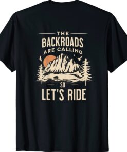 Backroad Adventures Logo Backroads Calling Shirt