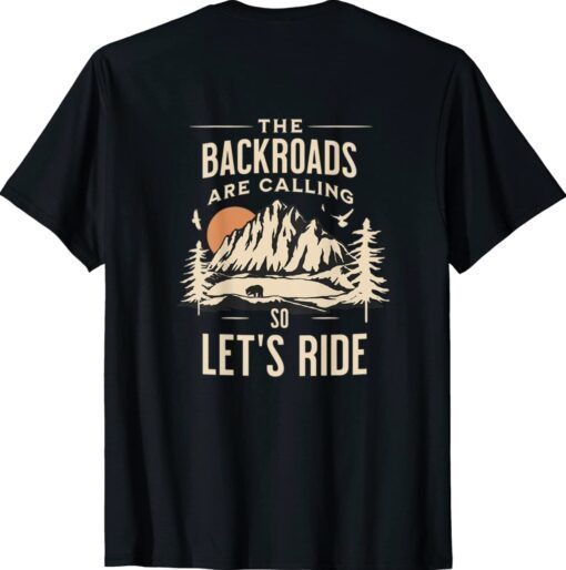 Backroad Adventures Logo Backroads Calling Shirt