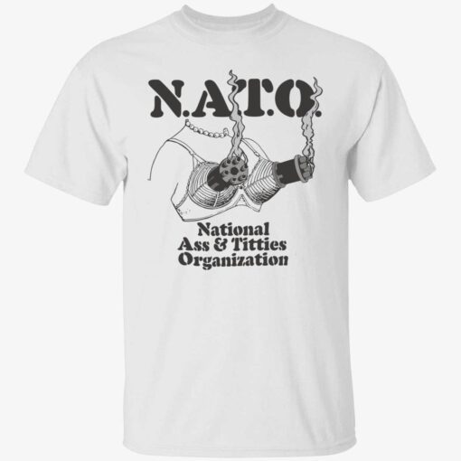 Boob nato national ass and titties organization t-shirt