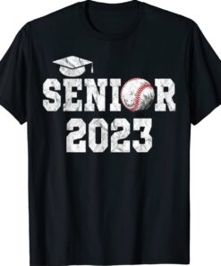Graduation Class 2023 Senior Baseball Player Graduate Squad Shirt